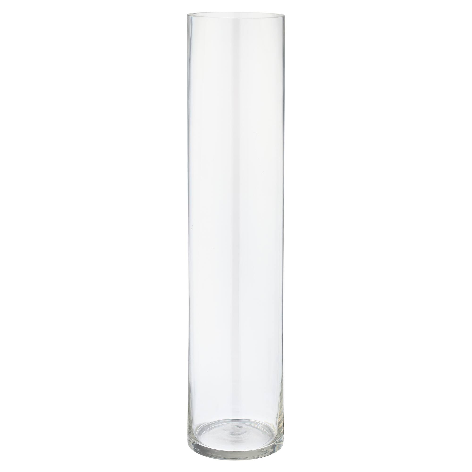 12 Pack: Clear Glass Cylinder Vase by Ashland®